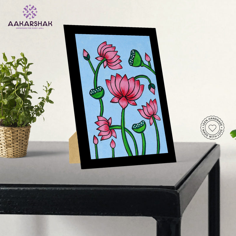 vibrant handmade pichwai painting-depicting indian folk traditions