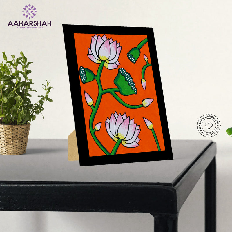 vibrant handmade pichwai painting-depicting indian folk traditions