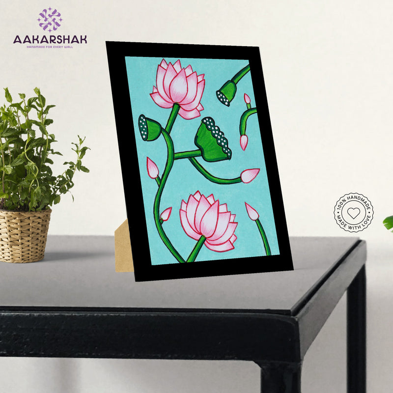 vibrant handmade pichwai painting-depicting indian folk traditions