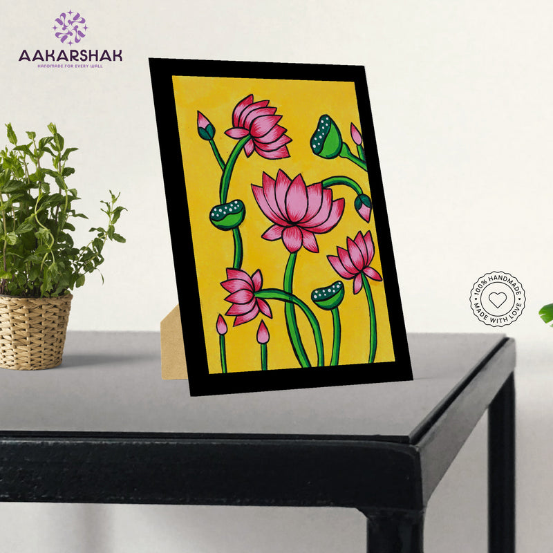vibrant handmade pichwai painting-depicting indian folk traditions