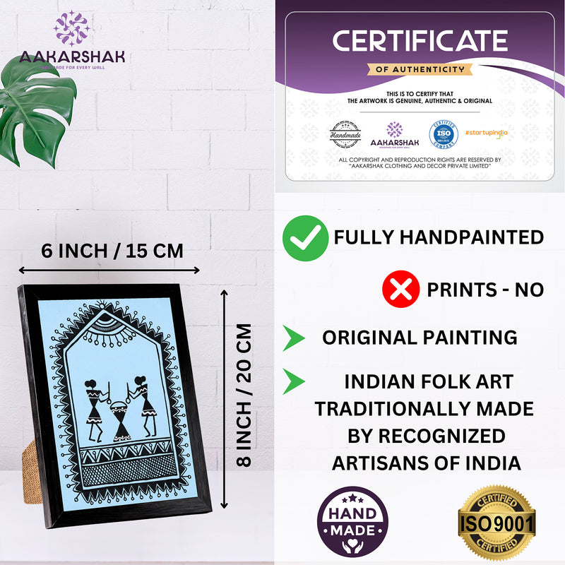 handmade iso certified-village warli painting