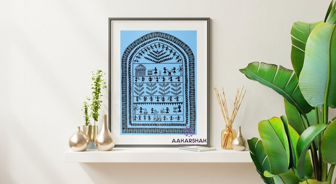 Warli Painting – Handmade Tribal Wall Art from Maharashtra