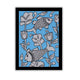 handmade kalamkari painting fish-in vibrant traditional folk art style

