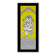 Framed artwork of a colorful ganesh ji-with handmade kalamkari painting 