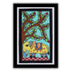 handmade madhubani painting painting elephant-in vibrant traditional folk art style
