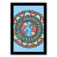 handmade madhubani painting painting fish-in vibrant traditional folk art style