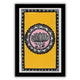 handmade madhubani painting painting lotus-in vibrant traditional folk art style
