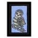handmade madhubani painting painting owl-in vibrant traditional folk 