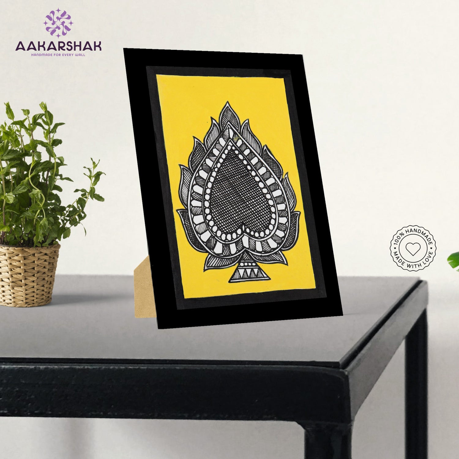 vibrant handmade madhubani painting-depicting indian folk traditions
