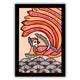 Handmade Peacock Madhubani Painting Wall Decor 8x12