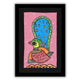 handmade madhubani painting painting peacock-in vibrant traditional folk art style
