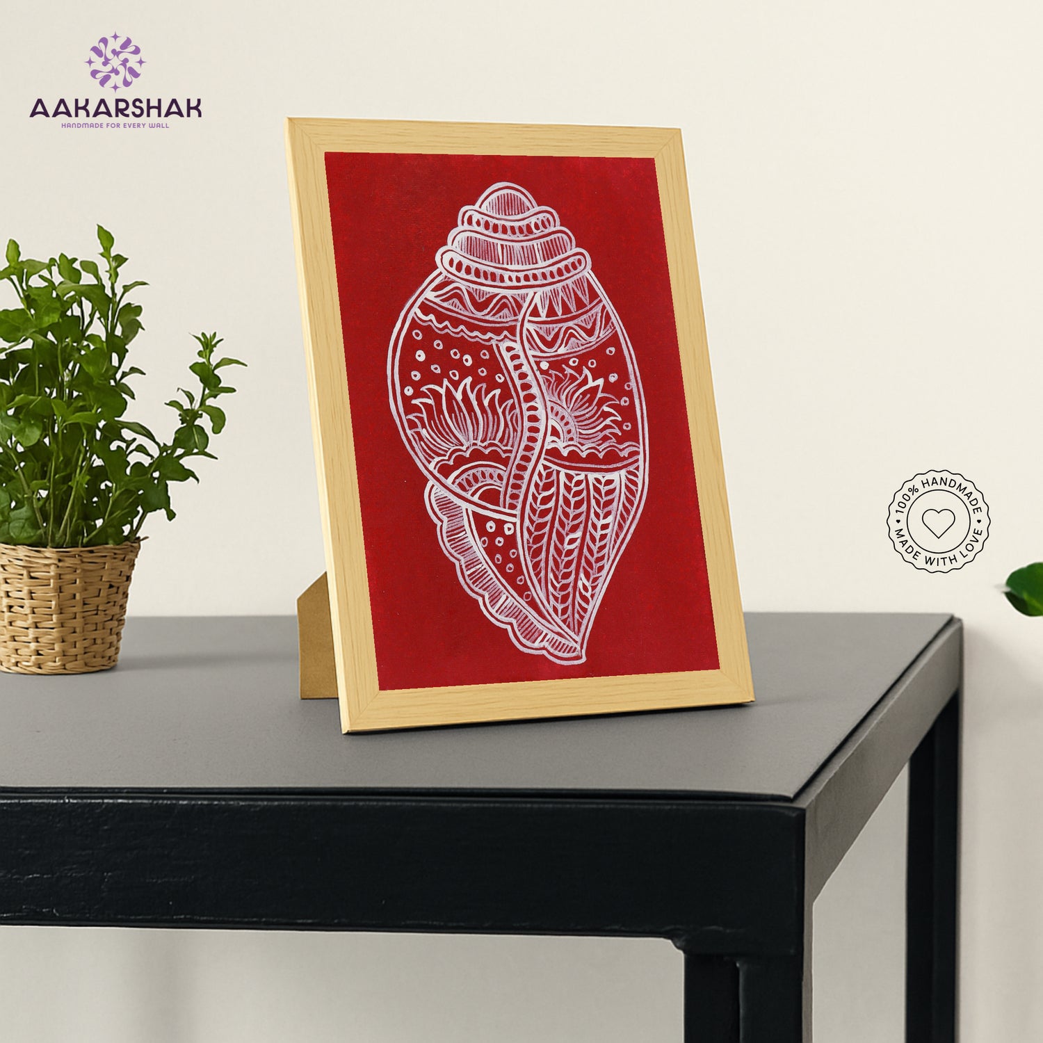 vibrant handmade madhubani painting-depicting indian folk traditions
