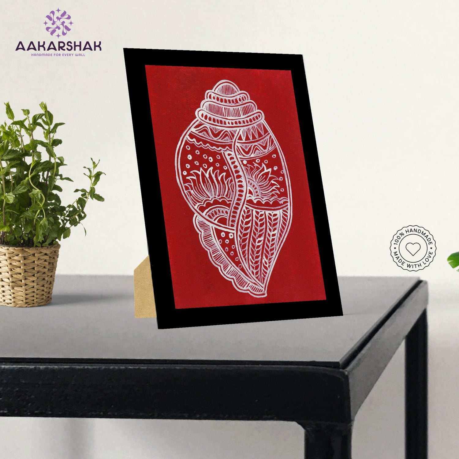 vibrant handmade madhubani painting-depicting indian folk traditions
