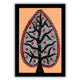 handmade madhubani painting painting tree of life-in vibrant traditional folk art style