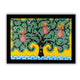 Framed artwork of a colorful tree of life-with handmade madhubani 
