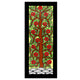 Framed artwork of a colorful tree of life-with handmade madhubani painting 