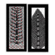 Handmade Madhubani Painting Set of 2 – Tree of life 8x23