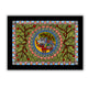 Handmade Elephant  Madhubani Painting Wall Decor 17x24
