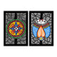 Handmade Fish Madhubani Painting 8x12 Set of 2
