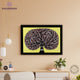 Handmade Tree of life Madhubani Painting Wall Decor 17x24