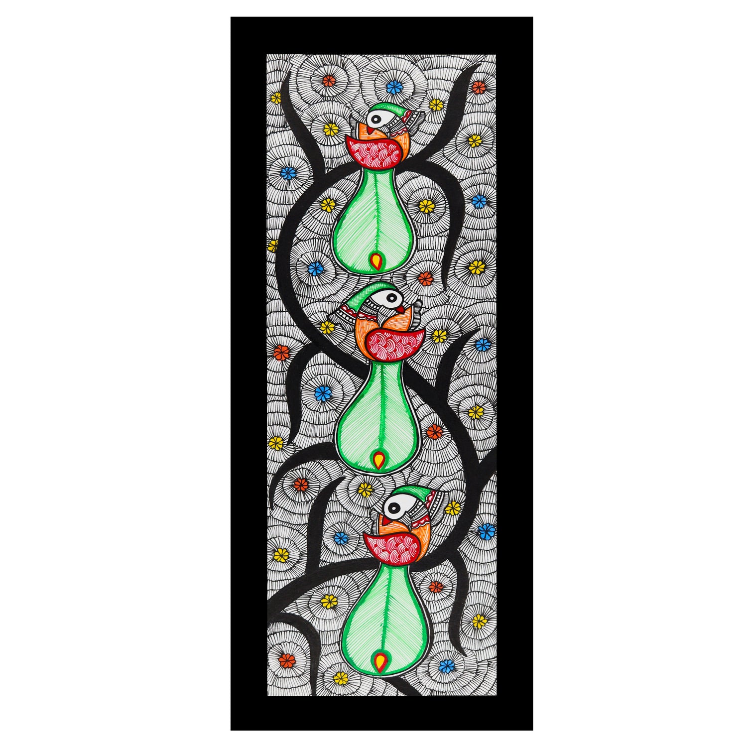 Madhubani Painting 8x23