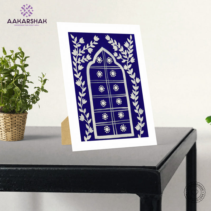 vibrant handmade pichwai painting-depicting indian folk traditions
