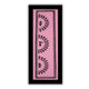Framed artwork of a colorful dancing -with handmade warli painting 
