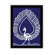 handmade warli painting peacock-in vibrant traditional folk art style
