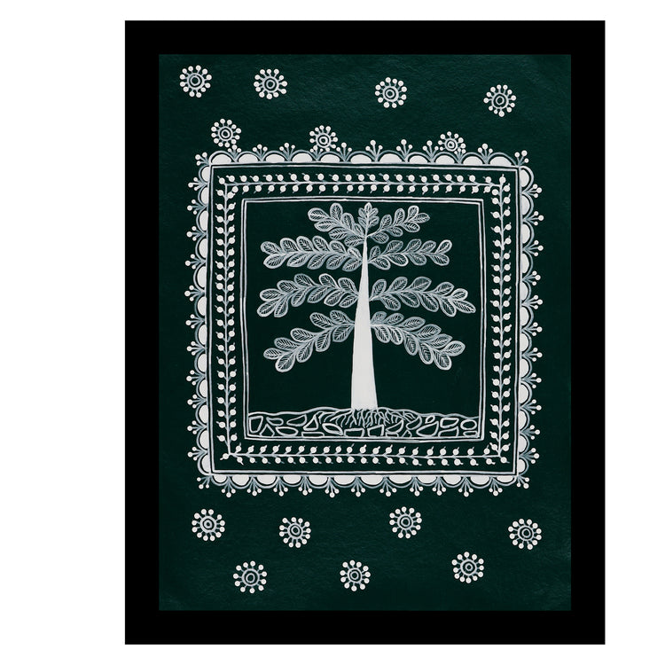Warli Pianting 12x16