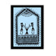 handmade warli painting village-in vibrant traditional folk art style